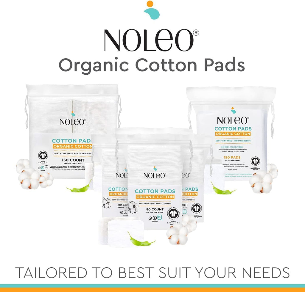 Large Pressed Cotton Rounds and Pads - 150 Count (Single Pack)